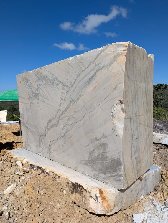 First block produced from VMC quarry #3