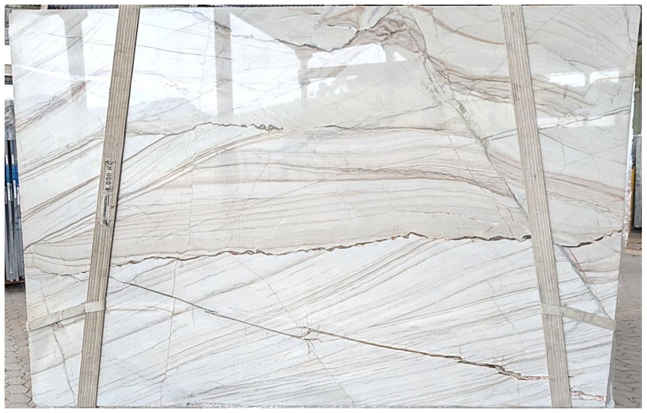 White Quartzite from Quarry #3, shipped in container to Toronto, April 2025